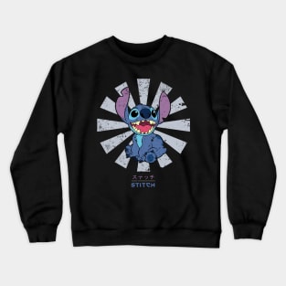 Lilo & Stich Retro Japanese Crewneck Sweatshirt